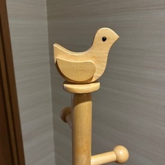 木製ポールハンガーの画像