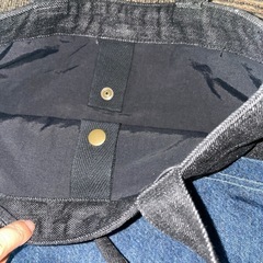 しっかりした布製バッグの画像