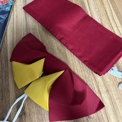 浴衣と帯の画像