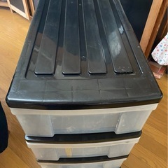 3段収納ケースの画像