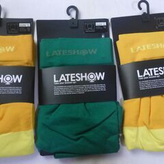 ＬＡＴＥＳＨＯＷ　レイトショーの新品ボクサーパンツL3枚で…