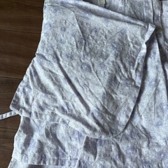 【中古品】apres les cours あわいろ花柄浴衣（ラベンダー）110
の画像