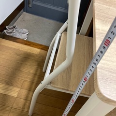 差し上げますダイニングセット2客の画像