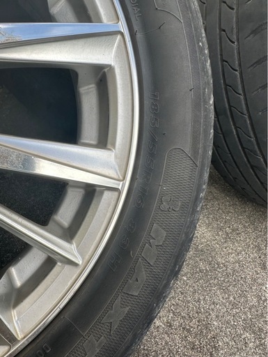 タイヤホイール　16インチ　185/55R16 4本　　