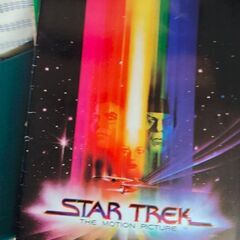 スタートレック　宇宙大作戦　映画のパンフレット　昭和レトロの画像