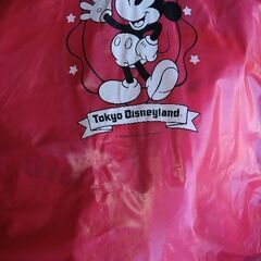 東京ディズニーランド　ミッキーのレインポンチョの画像