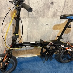 ★中古DOPPELGANGER LOADFLY111 16インチ高速折りたたみ自転車　ドッペルゲンガーの画像