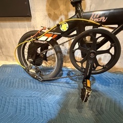 ★中古DOPPELGANGER LOADFLY111 16インチ高速折りたたみ自転車　ドッペルゲンガーの画像