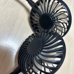 ネックファン　ハンディファン　扇風機　首に巻く扇風機の画像