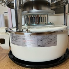 【美品】PASECO (パセコ) 石油ストーブ WKH-3100S／QUICKCAMP収納ケース付の画像