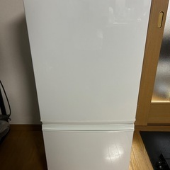 SHARP 冷蔵庫 137L SJ-D14A-W  の画像