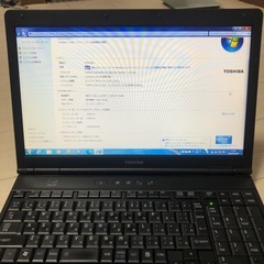 Dynabook satellite B451/E Windows7の画像