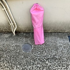 【値下げしました】折りたたみ椅子コンパクト　パンダ　ピンクの画像