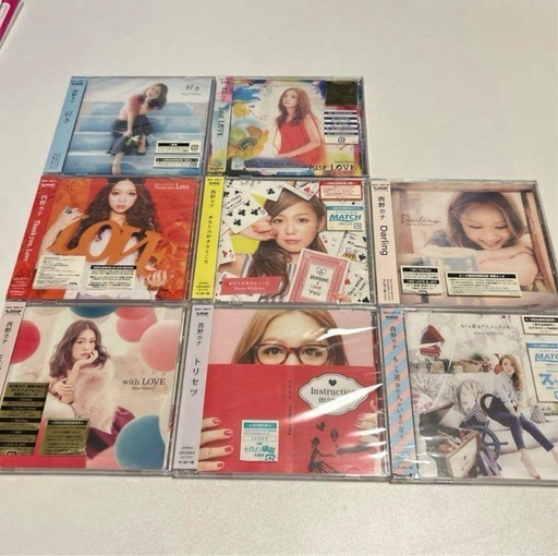 西野カナCD 12枚＋ツアーコレクション (スカイライン) 宇美のCD