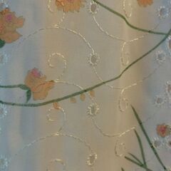 透かし刺繍入り花柄チュニック11号の画像
