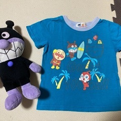アンパンマン✨バイキンマン✨半袖Tシャツ✨キッズ100サイズ✨ぬ...