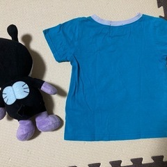 アンパンマン✨バイキンマン✨半袖Tシャツ✨キッズ100サイズ✨ぬいぐるみの画像