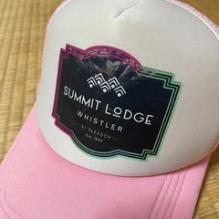 SUMMIT LODGE WHISTLER メッシュキャップ ピンクの画像