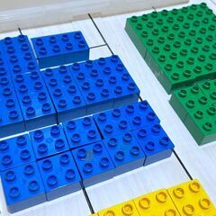 【子ども おもちゃ】レゴ 積み木 デュプロ 大量セット（動物・人形・パーツ・収納ケース付）動物園シリーズ含むの画像