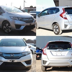 【車検2年付き‼️】1年間保証付！ポッキリ価格！！下取り大歓迎🙆‍♂️フィットハイブリッドシルバー　ローン＆カード決済⭕️の画像