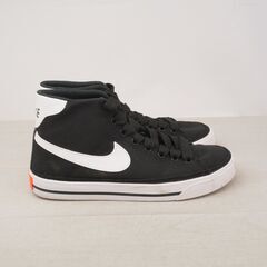 良品 NIKE ナイキ コート レガシー キャンバス MID 23cmの画像