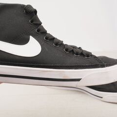 良品 NIKE ナイキ コート レガシー キャンバス MID 23cmの画像