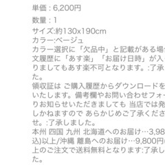 ラグ　ペルシャ柄　美品の画像