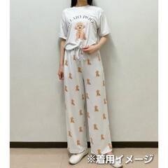新品未使用★DOG柄ロングパンツの画像