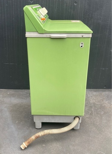 三菱　二層式洗濯機　千曲　CW-621G　緑　グリーン　動作確認済み　昭和レトロ 三菱二層式洗濯機千曲CW-621G緑グリーン動作確認済み昭和レトロ (碧い