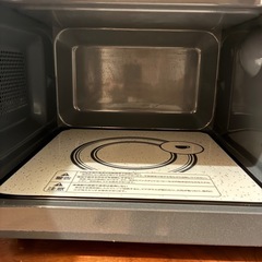 【購入者決定済】⭐︎レトロデザイン⭐︎  電子レンジ　18L エディオンオリジナルの画像