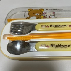 リラックマ　スプーンフォークセットの画像