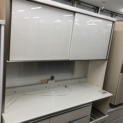 レンジボード　Pamouna 2枚扉 キズ・ヨゴレ有　ホワイト　...