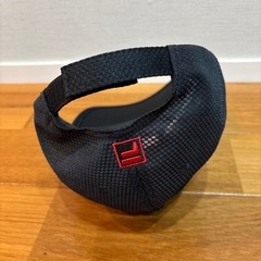 【美品】FILA メッシュキャップ ブラック×レッドの画像