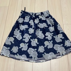花柄スカート　Sサイズの画像
