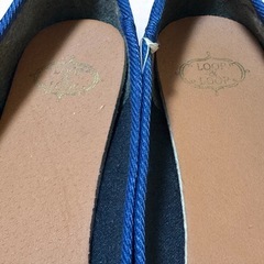 【新品】LOOP&LOOP 24cm ネイビー フラットの画像