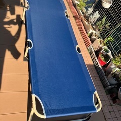 美品！ビーチベッド　アウトドアチェア　シートの画像