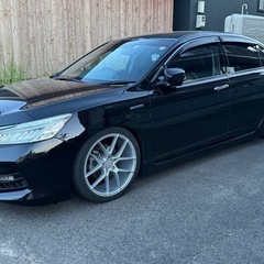 アコードハイブリッドEX FF CR7 ラルグス車高調ハーフレザーシートの画像