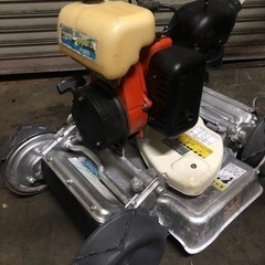 実働　オーレック製自走式草刈機　スパイダーモア　SP850  4WD畔草刈機の画像