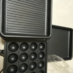 3枚プレート付き　ミニホットプレートの画像