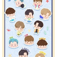 スシロー×BTS Island:インザソム BTS Island インザスシロー　コラボ限定ピック【RM】の画像