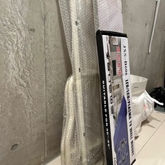 【新品未開封】テレビ台／
通販購入／高さ120cm 幅90cm 奥行32cmの画像