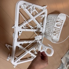 洗濯バサミ(7つ) 折りたたみ洗濯ハンガー　洗濯用品の画像