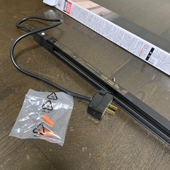 ライティングダクトレール黒1mの画像