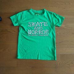 SKATE AND HORROR Tシャツ 緑の画像