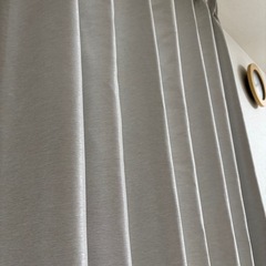 カーテン　ニトリ　アイボリーの画像