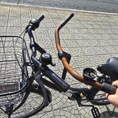【中古・現状渡し】自転車 ママチャリ 27.5インチ オートライトの画像