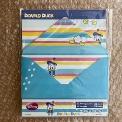 ドナルドダックのレターセット 2つセットの画像