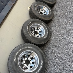 60プラド.サーフ等❗️31 10.50R15LT BFグッドリッチ☆鉄深リムホイールの画像