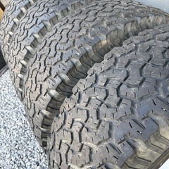 60プラド.サーフ等❗️31 10.50R15LT BFグッドリッチ☆鉄深リムホイールの画像