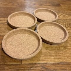 新品　IKEA コルクコースター コルクプレート　カップ置き　の画像